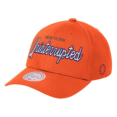 New York Nets Mitchell & Ness x Uninterrupted Logo Snapback Hat