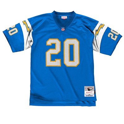 Men's Mitchell & Ness Natrone Means Powder Blue Los Angeles Chargers Legacy Replica Jersey Size: Small
