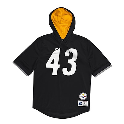 Youth Mitchell & Ness Troy Polamalu Black Pittsburgh Steelers