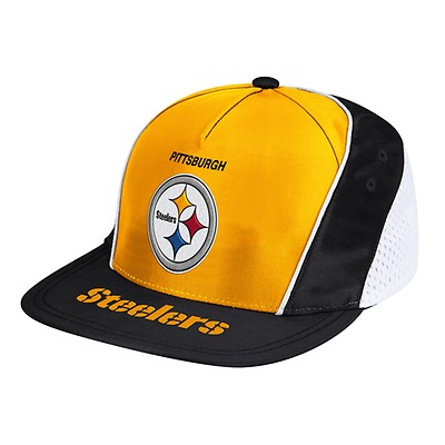 Vintage Pittsburgh Steelers New Era Trucker Snapback Hat Black Mesh Original Pro Model Baseball Cap NFL Football Sports Dupont Visor Ballcap