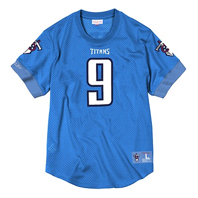 Jerseyrama Steve McNair Unsigned Custom Blue Houston/Tennessee Sewn New Football Jersey Sizes S-3xl