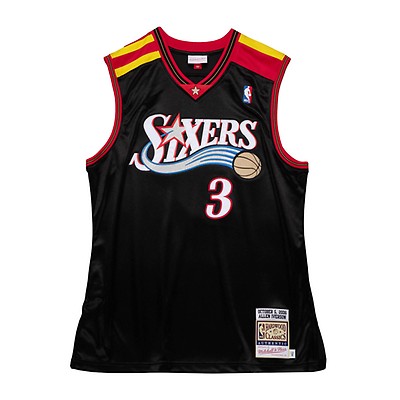 100% Authentic Allen Iverson Dr J Mitchell Ness 2002 All Star