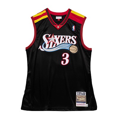 NBA Authentic Jersey All Star East 2002 Allen Iverson – Mitchell