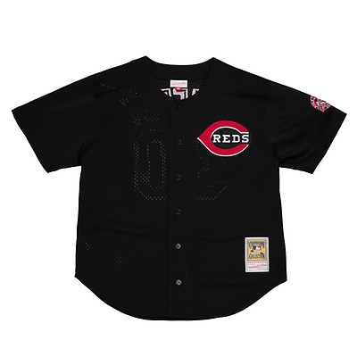 Mitchell & Ness Pete Rose Gray Cincinnati Reds Cooperstown Collection Authentic Jersey