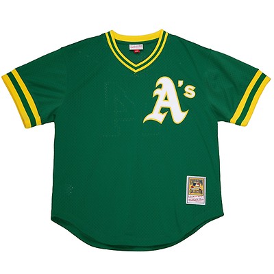 Authentic Rickey Henderson Oakland Athletics 1998 Pullover Jersey