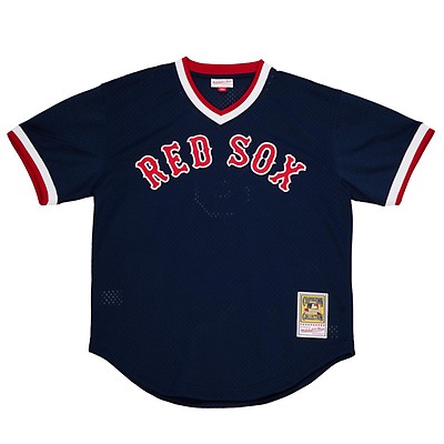 Ted Williams Boston Red Sox Mitchell & Ness Youth Cooperstown Collection Mesh Batting Practice Jersey - Navy