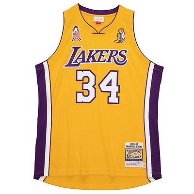 Women's Mitchell and Ness Los Angeles Lakers 1999 Shaquille O'Neal Dress