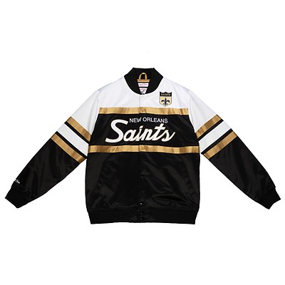 New Orleans Saints Mitchell and Ness varsity jacket 2XL - lagoagrio.gob.ec