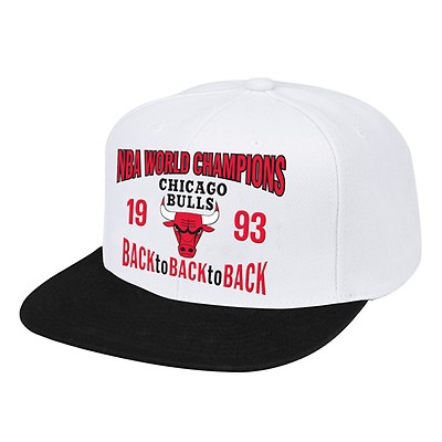 Mitchell and Ness Chicago Bulls 1991-92 Back to Back Champs Snapback Black