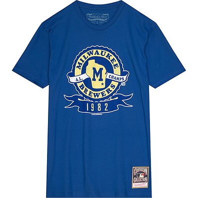 Retro Milwaukee Brewers dry fit shirt