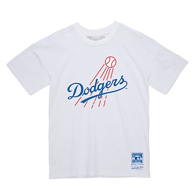 Mitchell & Ness MLB Basic Logo 1 Dodgers White L