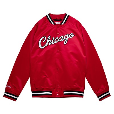 Mitchell & Ness Chicago Bulls Lightweight Satin Jacket (black)