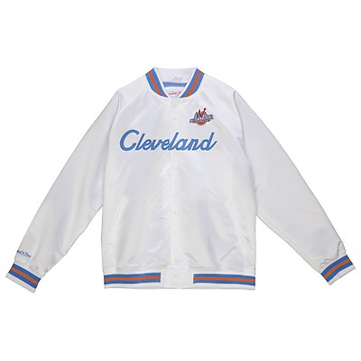 Mitchell & Ness Men's White Big and Tall 1997 NBA All-Star Game Hardwood  Classics Satin Full-Snap Jacket