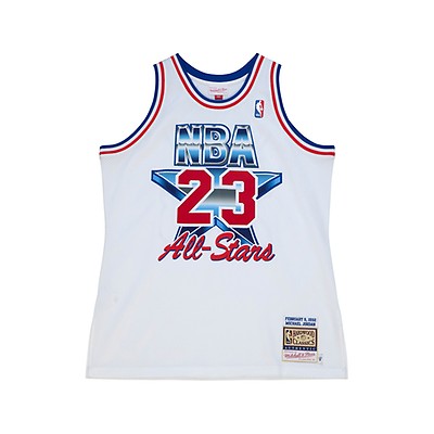 Mitchell & Ness Men's Michael Jordan 1996 All Star Game Authentic Jersey, Teal, Size: Small