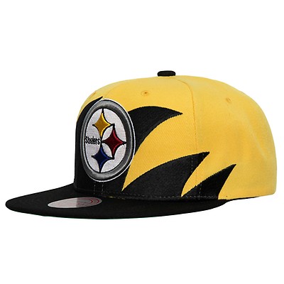 Pittsburgh Steelers Men's Mitchell & Ness Snapback Paintbrush Hat