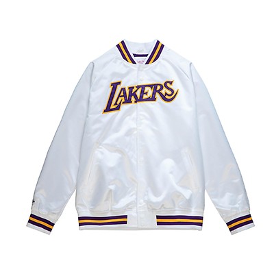 Mitchell and ness store lakers windbreaker