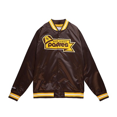 Men's Mitchell and Ness San Diego Padres #19 Tony Gwynn Authentic Brown  Throwback MLB Jersey