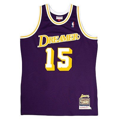 Bape x Mitchell & Ness Los Angeles Lakers Jersey Purple