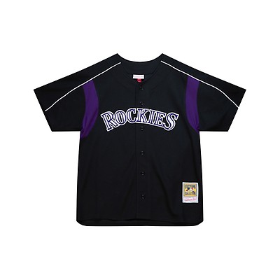 Mitchell & Ness Authentic Turn Ahead The Clock Jersey Colorado Rockies 1999 Larry Walker