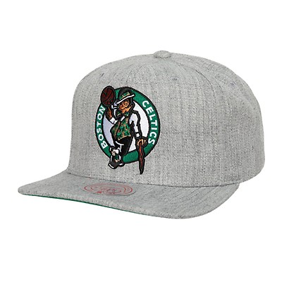 Men's Mitchell & Ness Heathered Gray San Antonio Spurs Hardwood Classics  Team 2.0 Snapback Hat