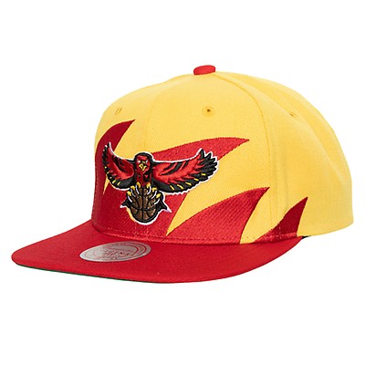 Atlanta Hawks Mitchell & Ness 2.0 Snapback Hat - Heathered Gray