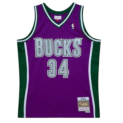 Ray Allen Milwaukee Bucks Mitchell & Ness NBA Authentic Jersey 2000-20 –  Cowing Robards Sports