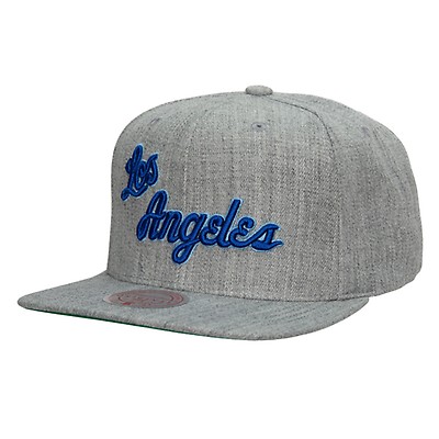 Mitchell & Ness Powder Blue Los Angeles Lakers Hardwood Classics MVP Team Ground 2.0 Fitted Hat
