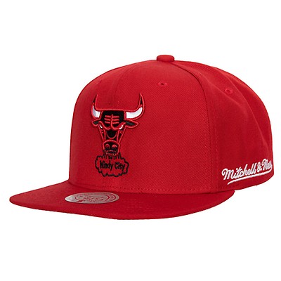 Bulls 'NEON VIVID TEAM SNAPBACK' Grey-Black Hat by Mitchell & Ness 
