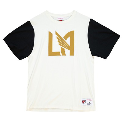 LAFC Mitchell & Ness Play By Play T-Shirt - Gold/Black