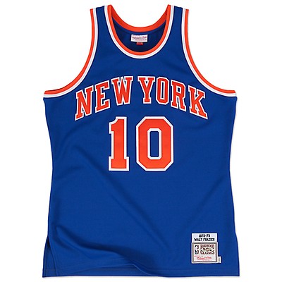 Men's Mitchell & Ness x Uninterrupted Orange New York Knicks Logo