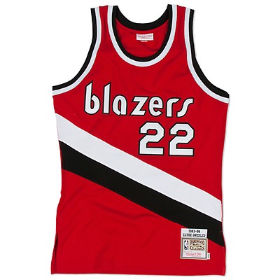 Clyde Drexler Portland Trail Blazers Mitchell & Ness Women's 1991-92 Hardwood Classics Swingman Jersey - Black