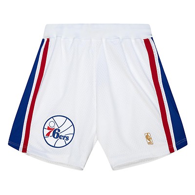 Mitchell & Ness Philadelphia 76ers Authentic Nba Shorts in Blue