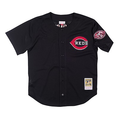 Lids Johnny Bench Cincinnati Reds Mitchell & Ness Youth Cooperstown  Collection Mesh Batting Practice Jersey - Red