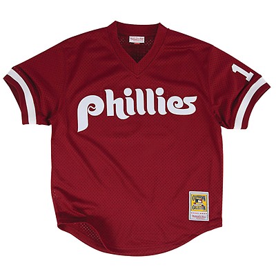 Men's Philadelphia Phillies Pete Rose Mitchell & Ness Light Blue  Cooperstown Collection Authentic Jersey