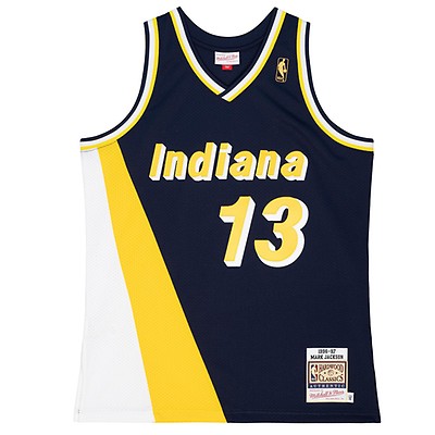 Adult Indiana Pacers Lightweight Satin Jacket by Mitchell and Ness