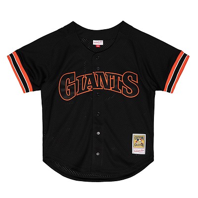 Men's San Francisco Giants Will Clark Mitchell & Ness Gray Cooperstown Collection Mesh Batting Practice Jersey