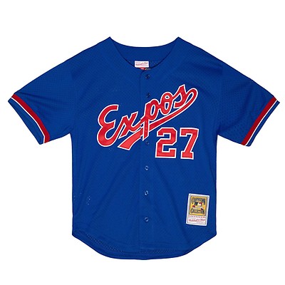 Mitchell & Ness Pedro Martinez MLB Authentic Jersey Montreal Expos | Blue | Size Medium