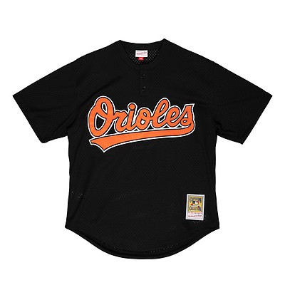 Men's Black San Francisco Giants Mitchell & Ness Will Clark Fashion Cooperstown Collection Mesh Batting Practice Jersey Size: Large