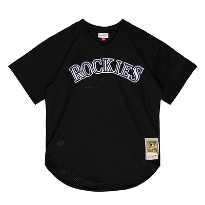 Mitchell & Ness Authentic Turn Ahead The Clock Jersey Colorado Rockies 1999 Larry Walker