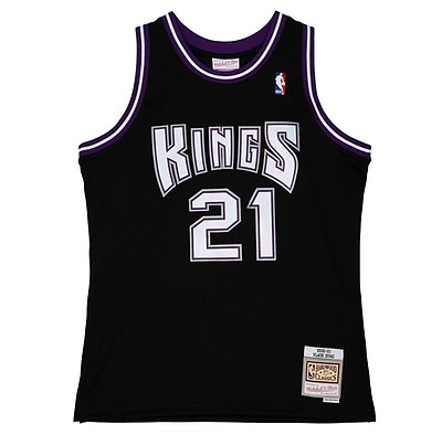 Demarcus Cousins Sacramento Kings Jersey  Mitchell & Ness 2011-12 Black  Throwback Swingman Jersey