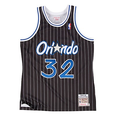 Shop Mitchell & Ness Orlando Magic Shaquille O'Neal Hyper Hoops Swingman  Jersey TFSM1253-OMA94SONBLUE blue