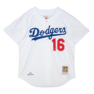 Men's Mitchell & Ness Orel Hershiser White Los Angeles Dodgers Cooperstown Collection Authentic Jersey