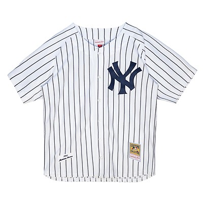 Men's Mitchell & Ness Derek Jeter New York Yankees Authentic Replica 1995  Mesh Batting Practice Jersey