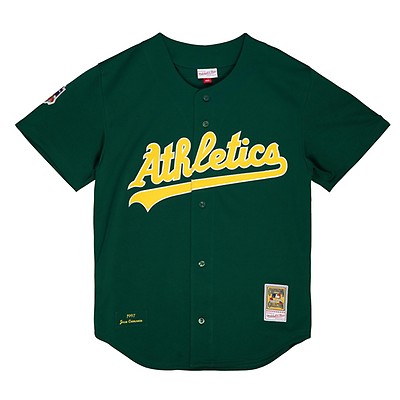 Mark McGwire Oakland Athletics Mitchell & Ness Road 1989 Cooperstown  Collection Authentic Jersey - Gray