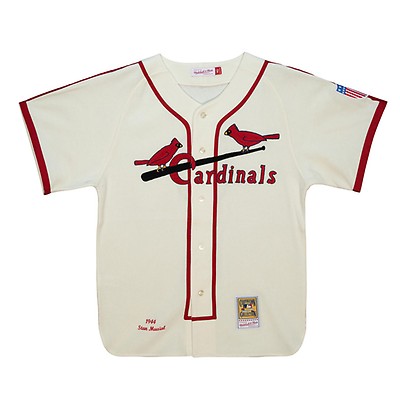 Mitchell & Ness Authentic Stan Musial St. Louis Cardinals Home 1944 Jersey