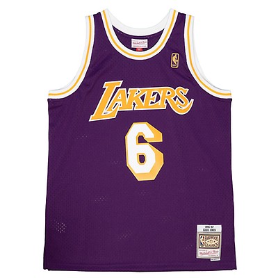 Champion LA Lakers Purple/Gold/White Nick Van Exel Jersey – Fly