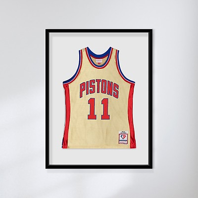 Isiah Thomas Detroit Pistons Mitchell & Ness Women's 75th Anniversary Rose  Gold 1982 Swingman Jersey - Pink