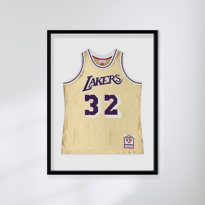 LA Lakers Men's M&N 75th Silver Anniversary Elgin Baylor #22 Swingman Jersey  - The Locker Room of Downey