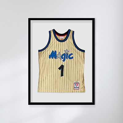 Penny Hardaway Orlando Magic Mitchell & Ness Hardwood Classics Platinum  Swingman Jersey