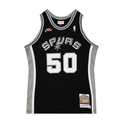 Mitchell & Ness Tim Duncan San Antonio Spurs Black 2001/02 Hardwood Classics Authentic Jersey